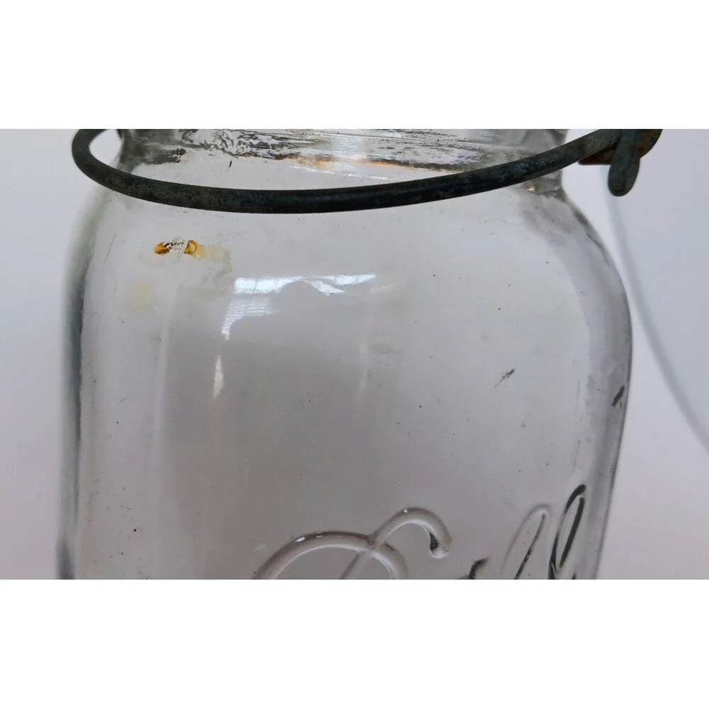 Vintage Antique Ball Ideal Glass Canning Jar